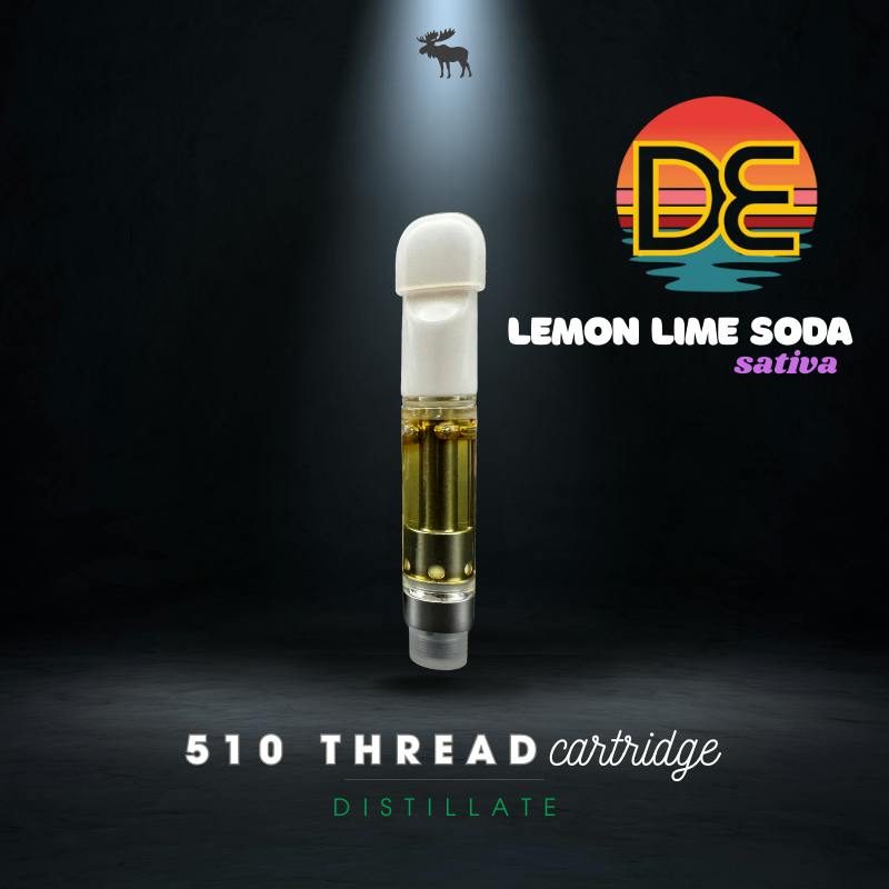 Down East | 1g Distillate 510 | Lemon Lime Soda - Sativa cannabis product
