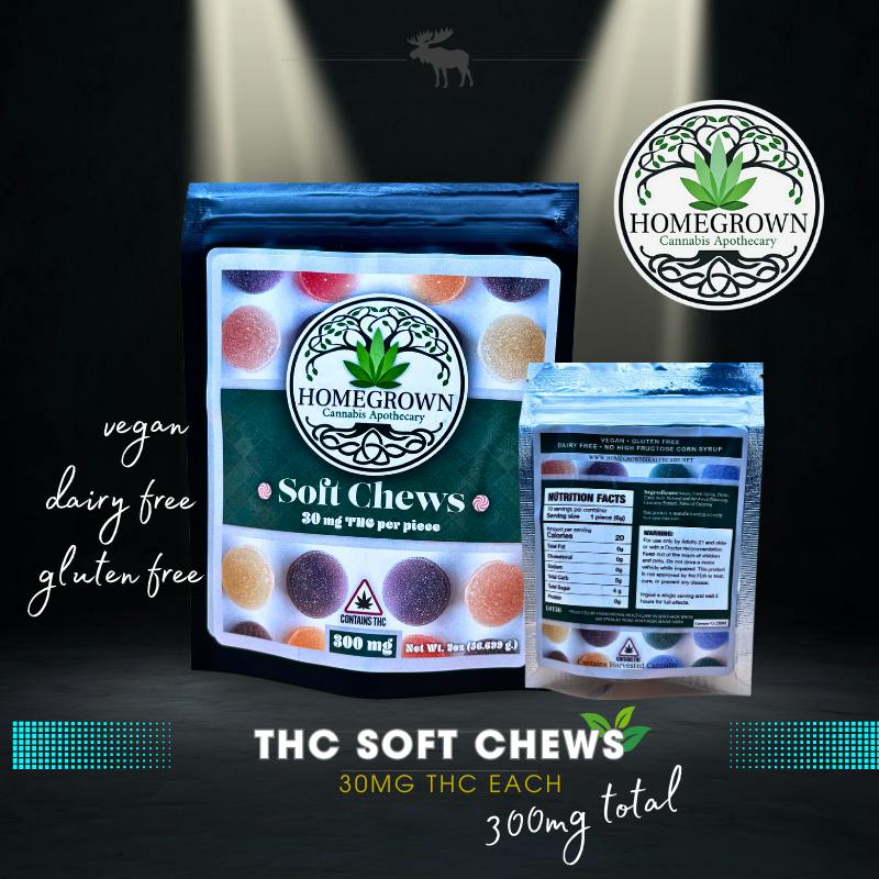 Homegrown | 300mg Soft Chew Gummies