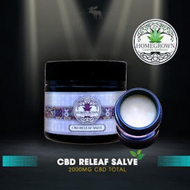 Homegrown | Releaf Salve - 2000mg CBD
