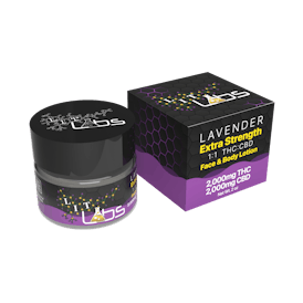 1:1 THC/CBD Lotion - Lavender