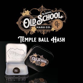 Old School Hash: Black Cherry Gelato Temple Ball (1g)