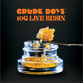 Crude Boys - 10g Live Resin - Animal Face (Sativa)