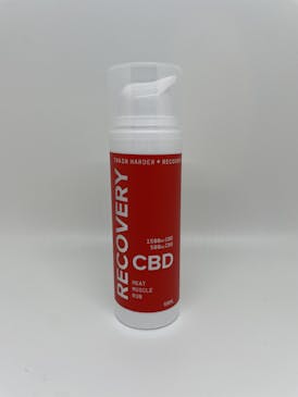 Recovery CBD: 1500mg CBD 500mg CBG Heat Muscle Rub