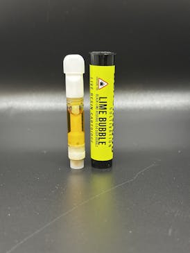 Blackwood Cultivation: Lime Bubble 1g Live Resin Cartridge
