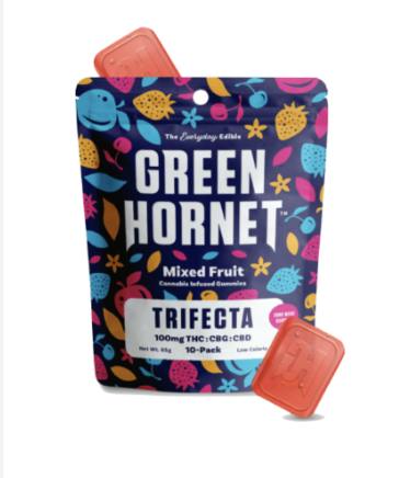 Green Hornet - Trifecta Hybrid Gummies 100mg