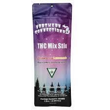 Northern Connections - 200mg THC Mix Stix - Strawberry Lemonade