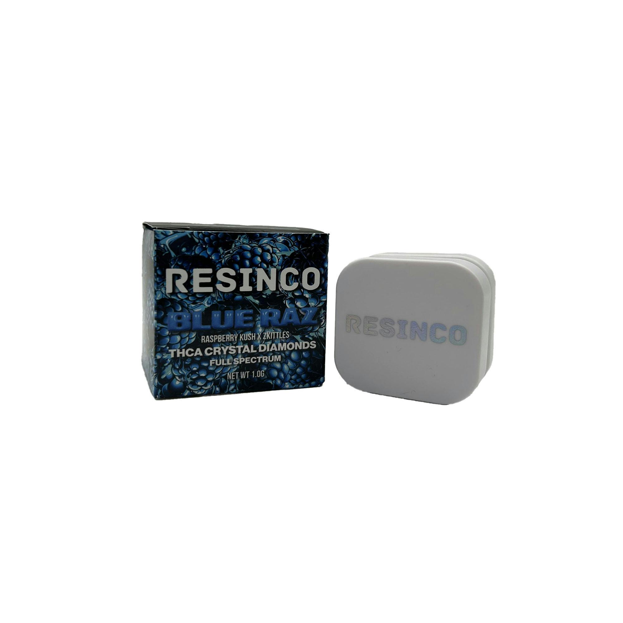 Resinco - 1g Live THCA Crystal Diamonds - Blue Razz