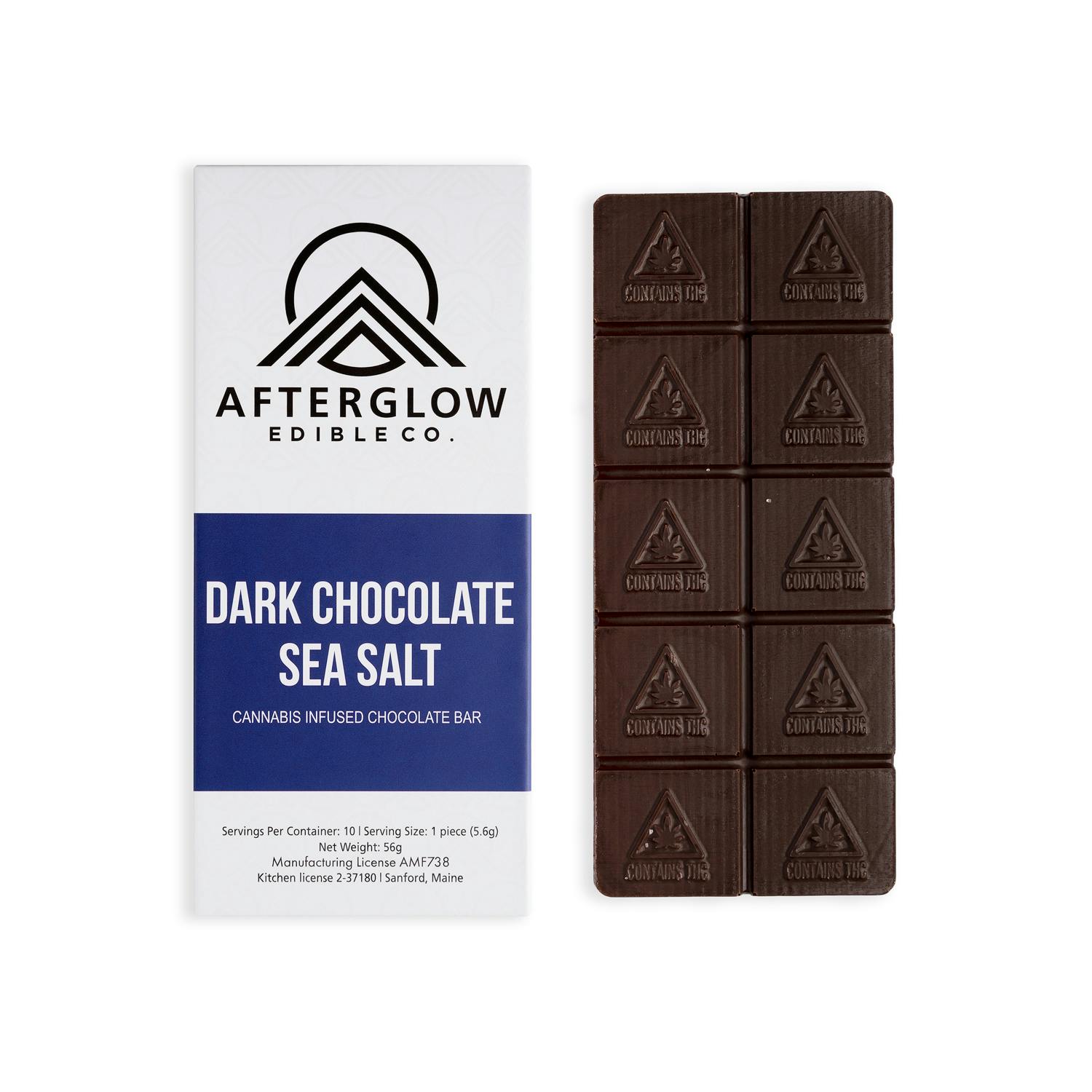 Afterglow - Dark Chocolate Sea Salt Bar