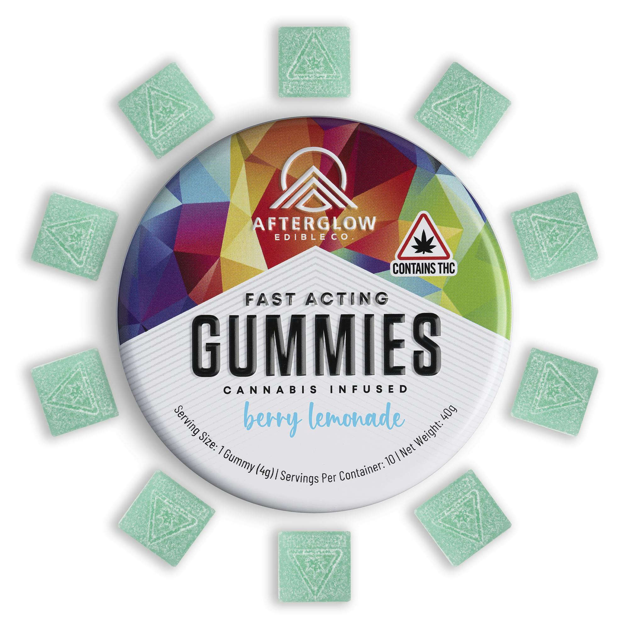 Afterglow - Berry Lemonade 200mg Gummies
