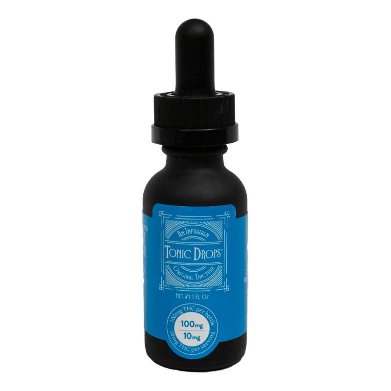 TONIC DROPS NATURAL TINCTURE THC 100MG