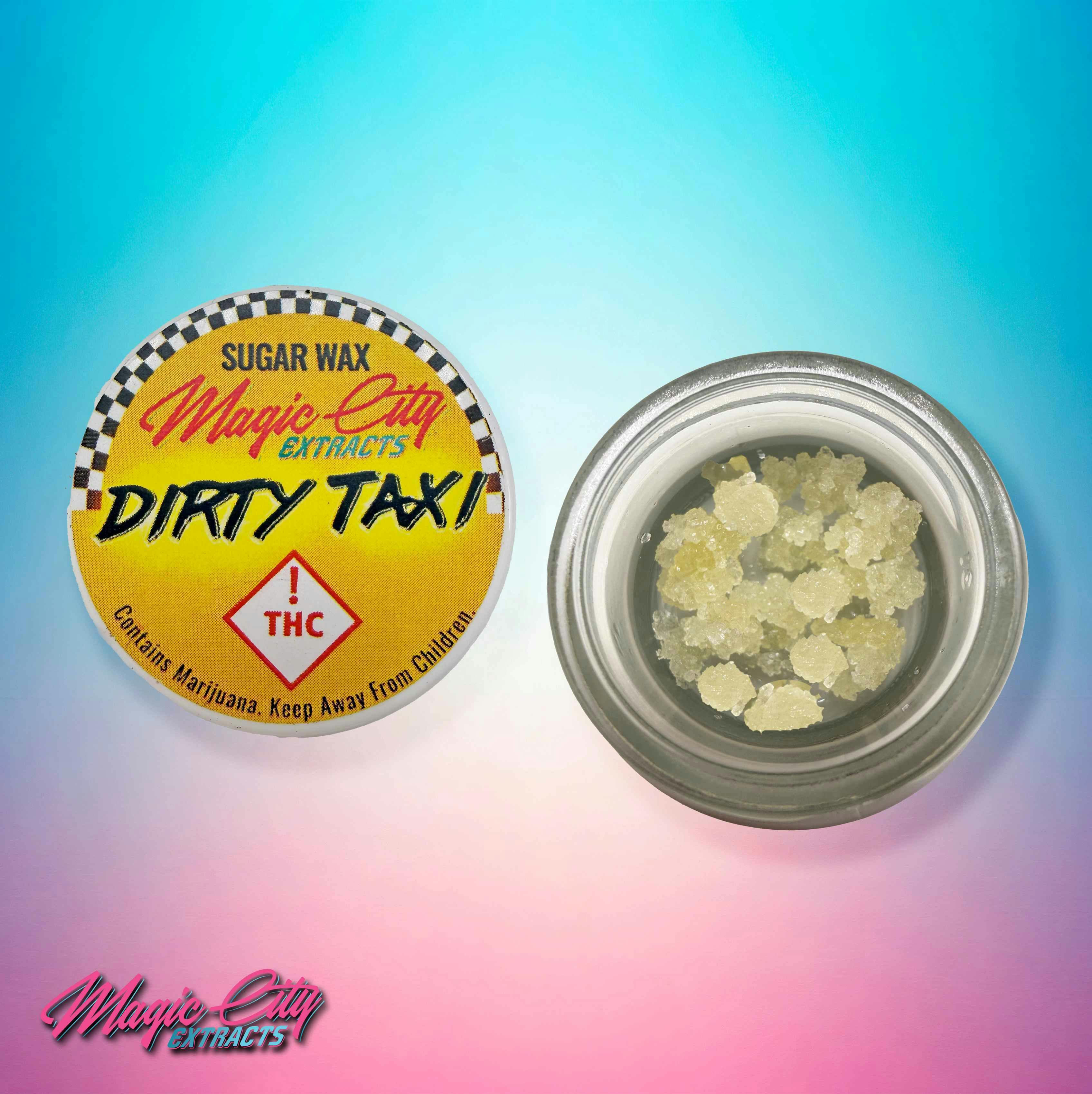 Magic City Cannabis Sugar Wax Dirty Taxi 2g
