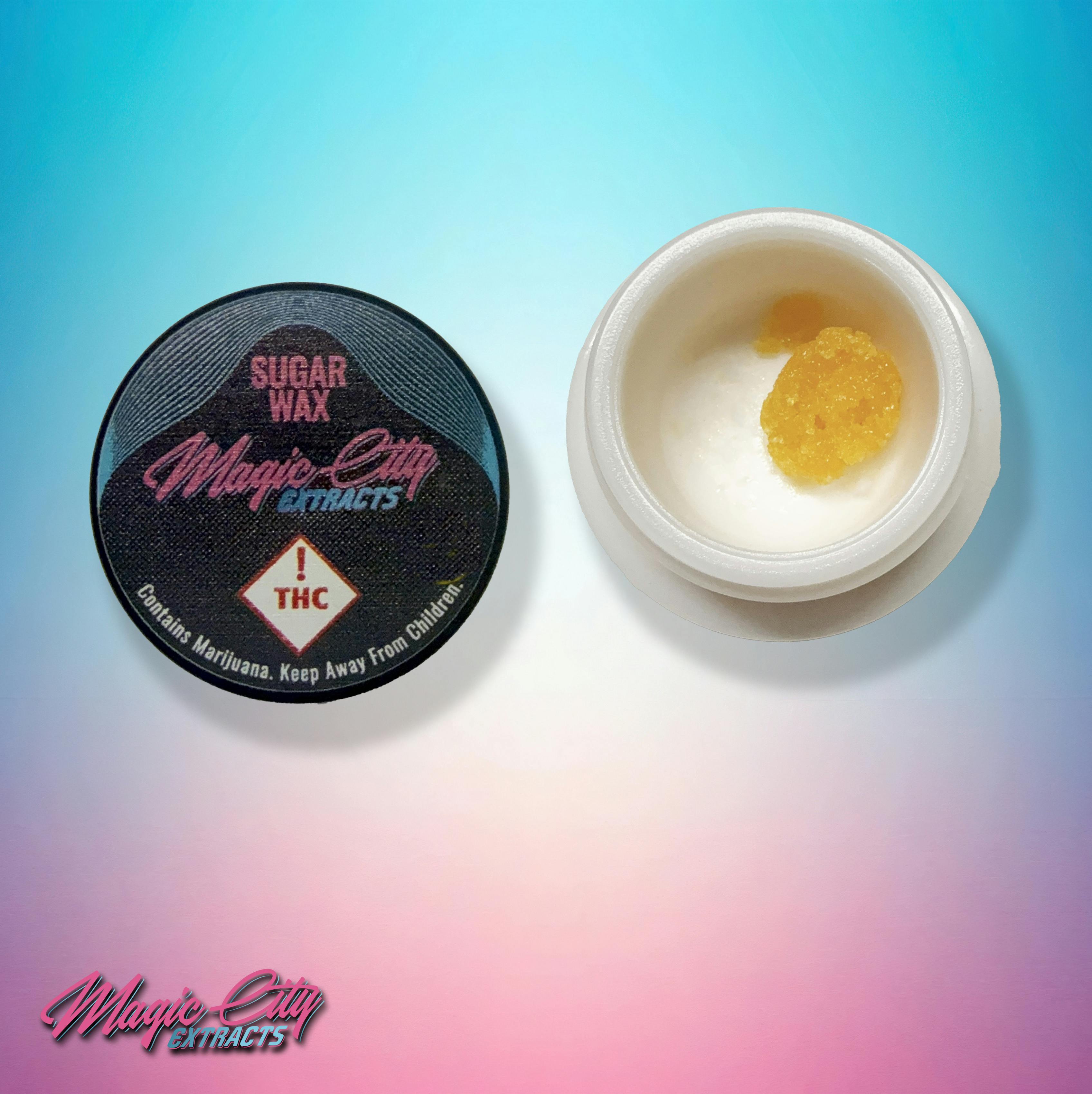 Magic City Cannabis Sugar Wax Garlic Butter 1g