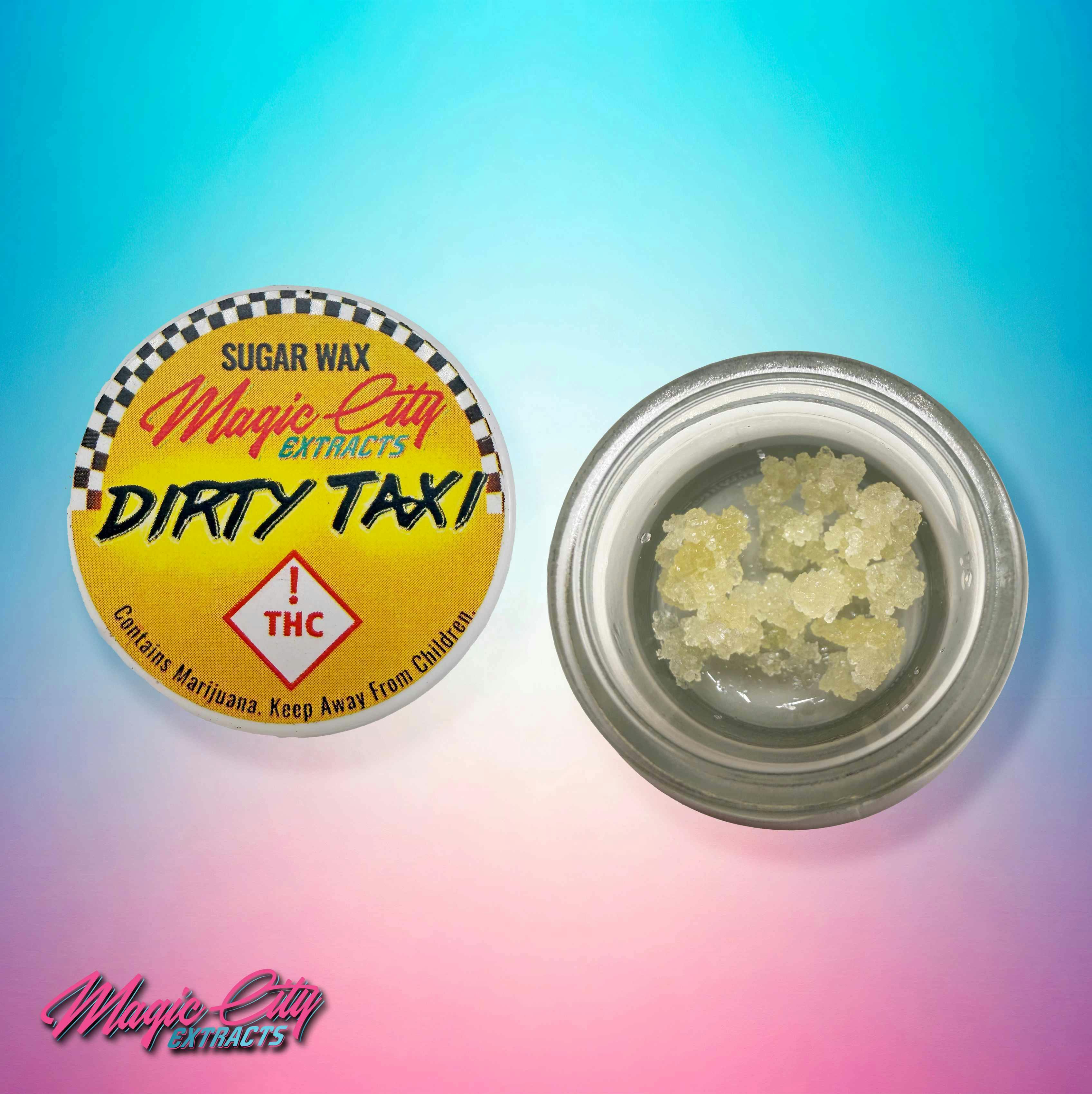 Magic City Cannabis Sugar Wax Dirty Taxi 1g