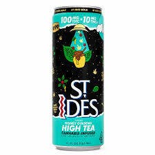 Honey Ginseng High Tea | Non-Carbonated | THC:THCv 100mg:10mg | 12 fl oz