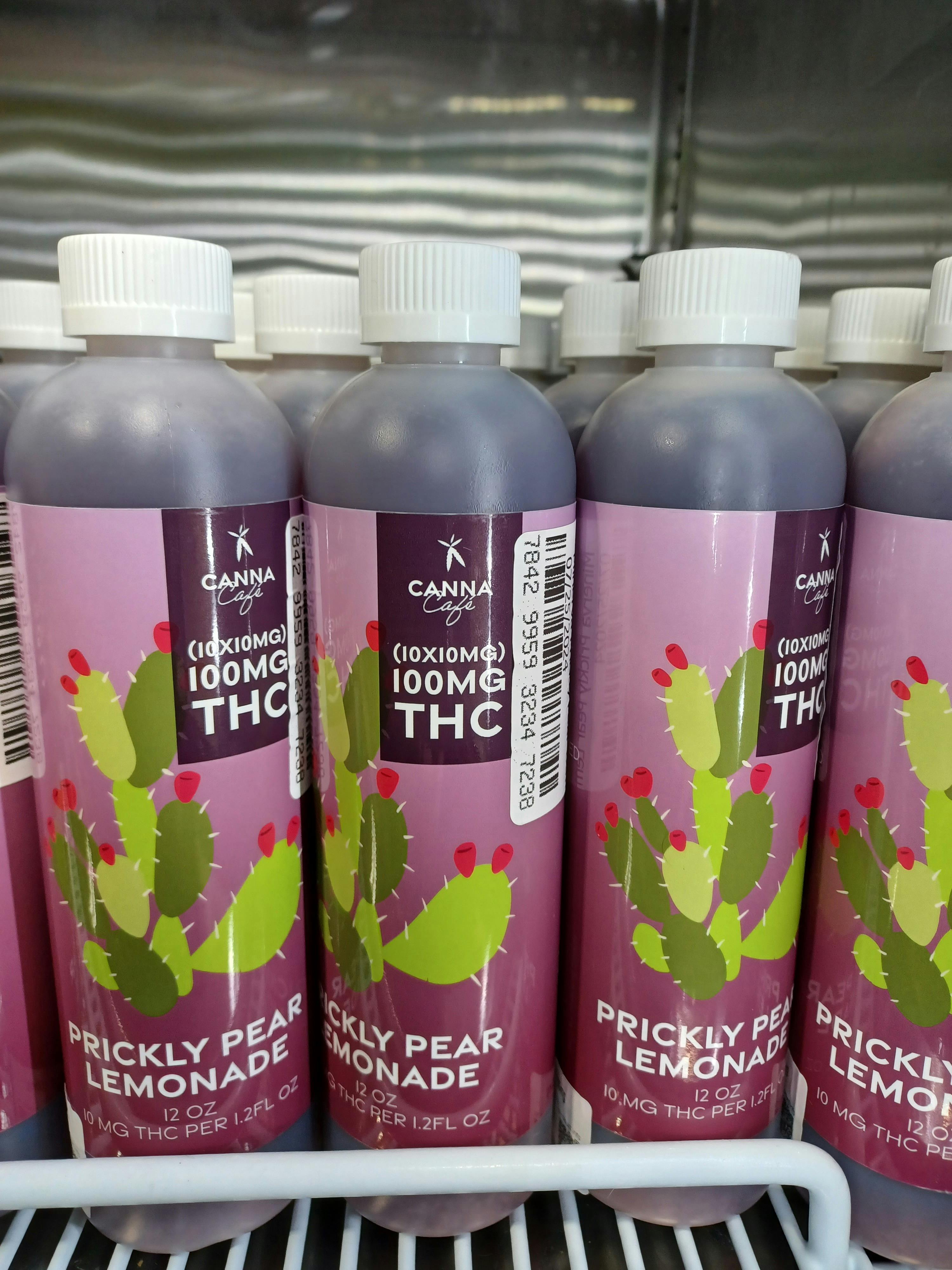 Prickly Pear Lemonade drink 100mg at Taos 420 Cannabis & Coffee - Tucumcari