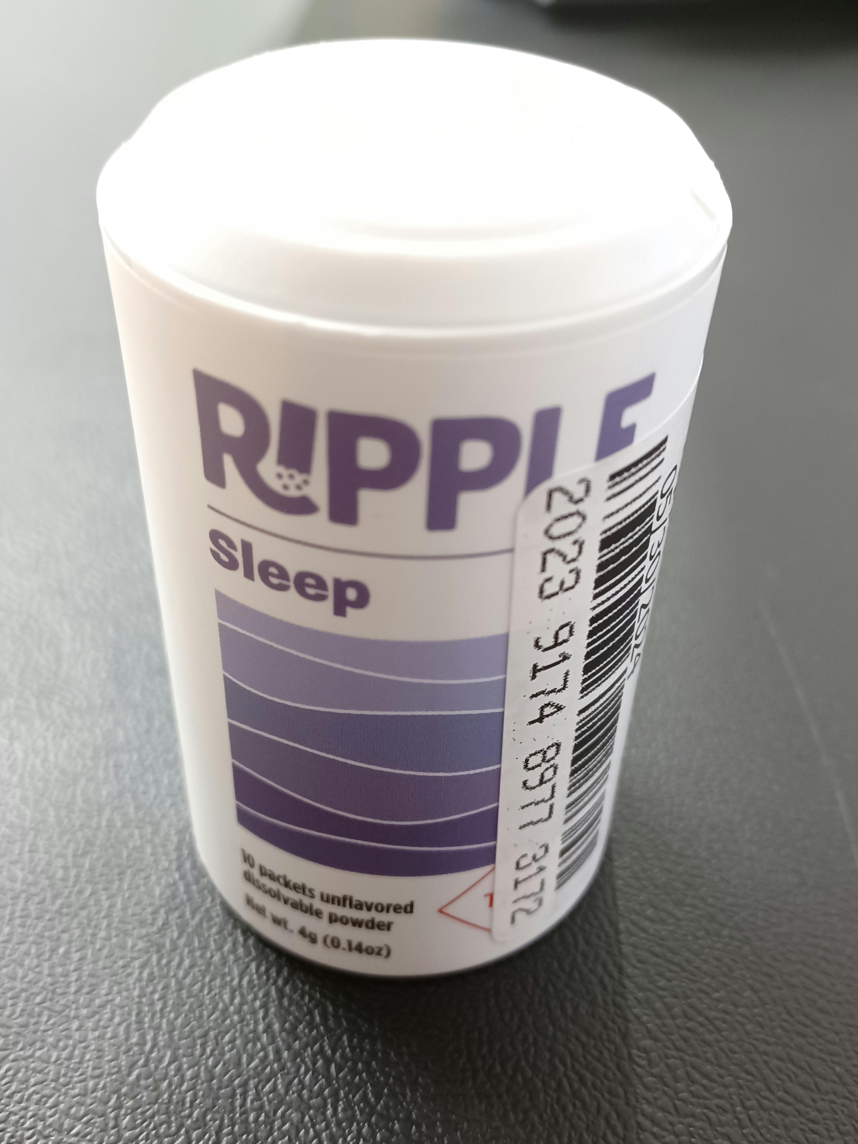 Ripple - Sleep (Indica) 100mg Powder Packets