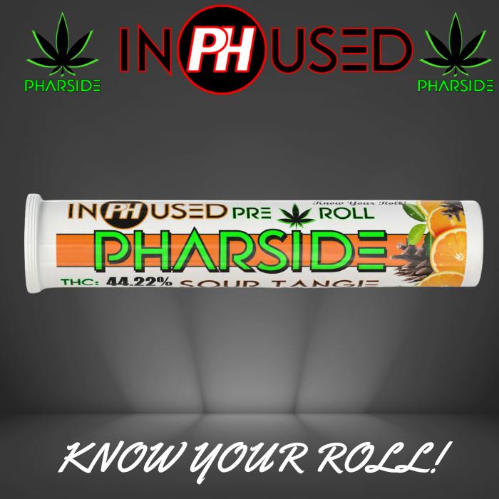 Pharside - Infused Pre-roll - Sour Tangie 1.25g