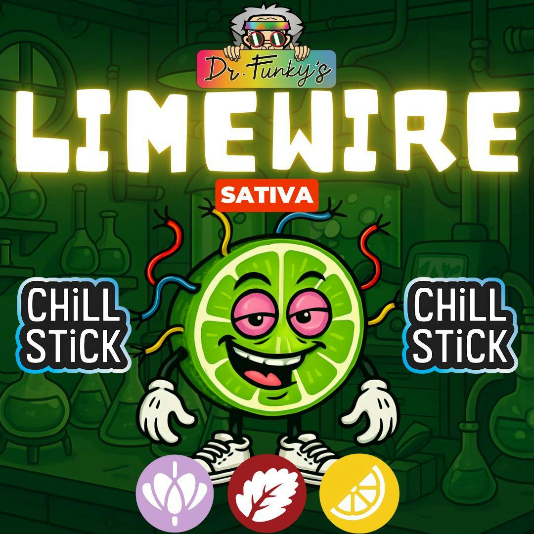 Dr Funky's Chill Stick Limewire 0.6g (Sativa)