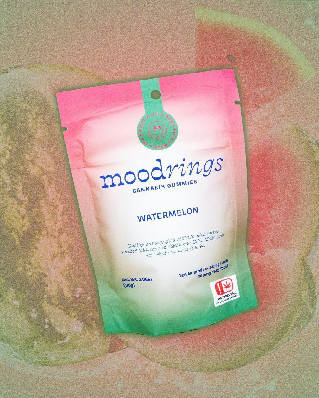 1000MG MOOD RINGS WATERMELON