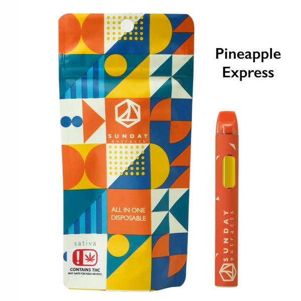 Pineapple Express | Live Resin Disposable | 2g