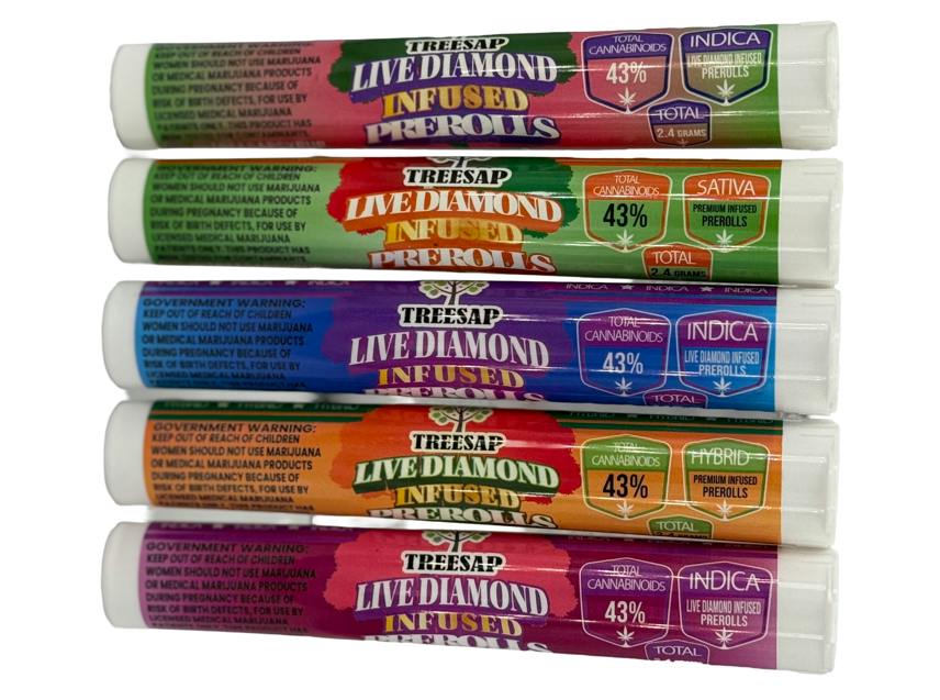 Cartel Oil Co | Watermelon | Diamond Infused Joints | 1.2g each | 2pk