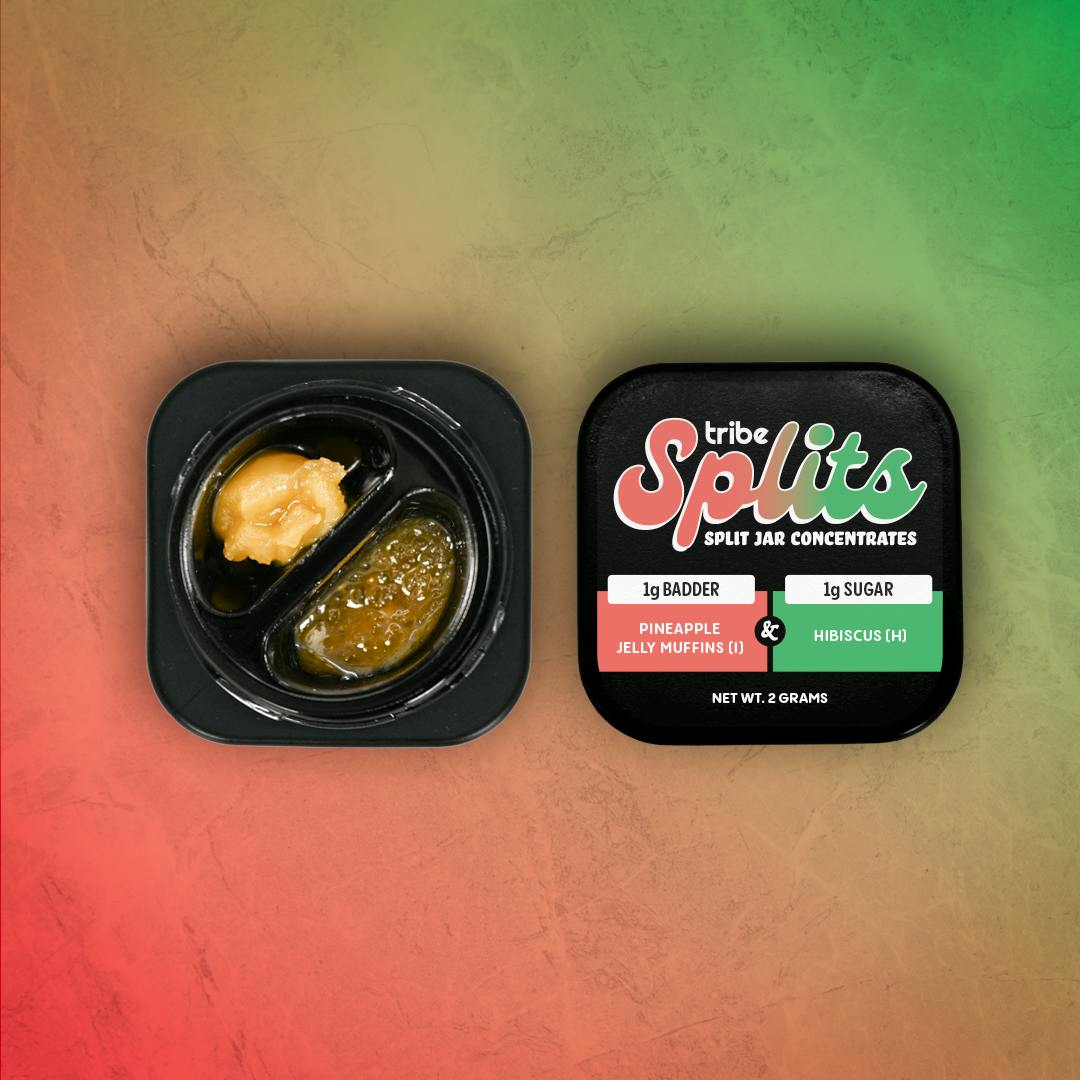 Tribe | Hibiscus + Pineapple Jelly Muffins | Splits Live Badder | 2g