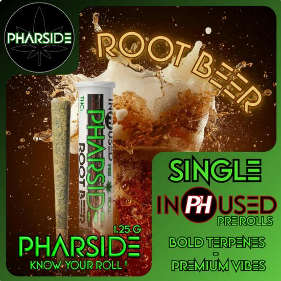 PHARSIDE ROOTBEER INFUSED PRE-ROLL 1.25 GRAM
