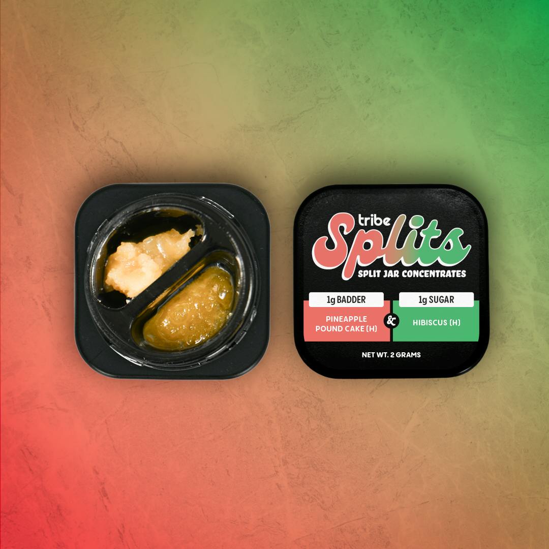 Tribe | Hibiscus + Pineapple Pound Cake | Splits Live Badder | 2g *