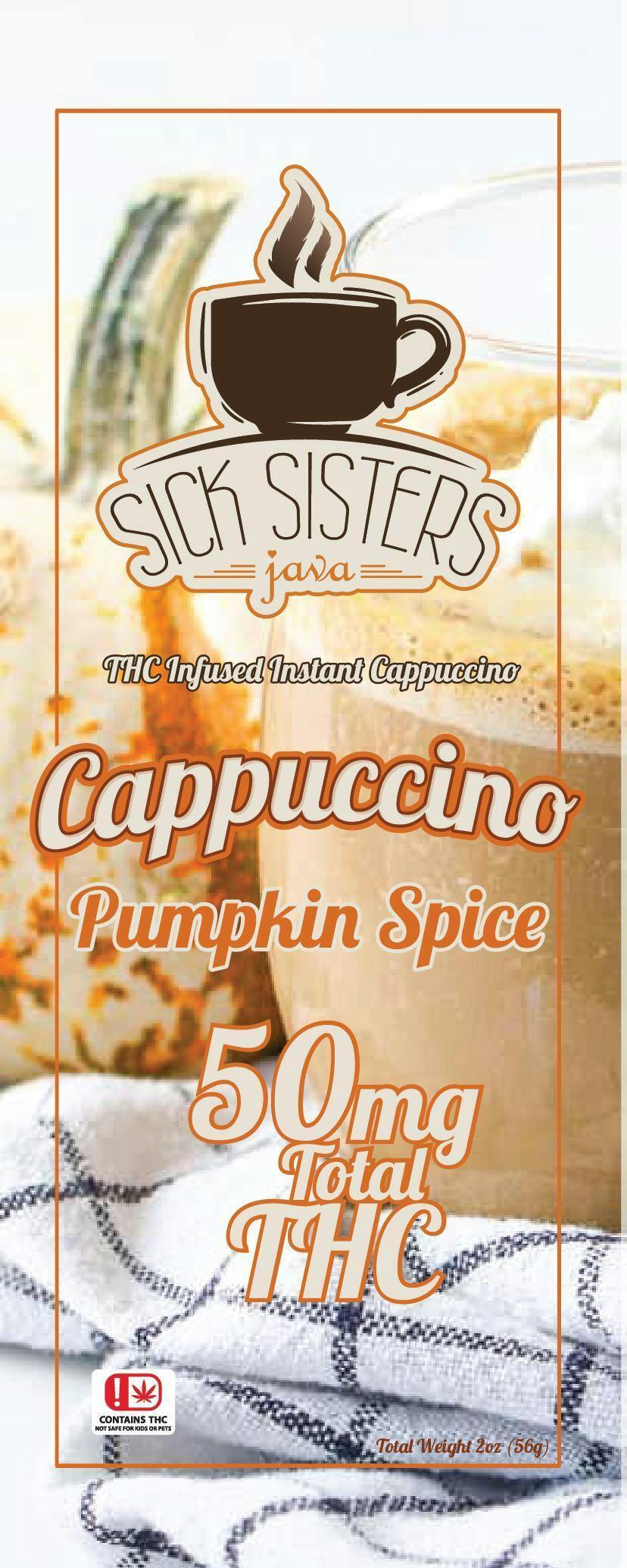 JKJ Processing | Cappuccino Pumpkin Spice | Single | 50mg