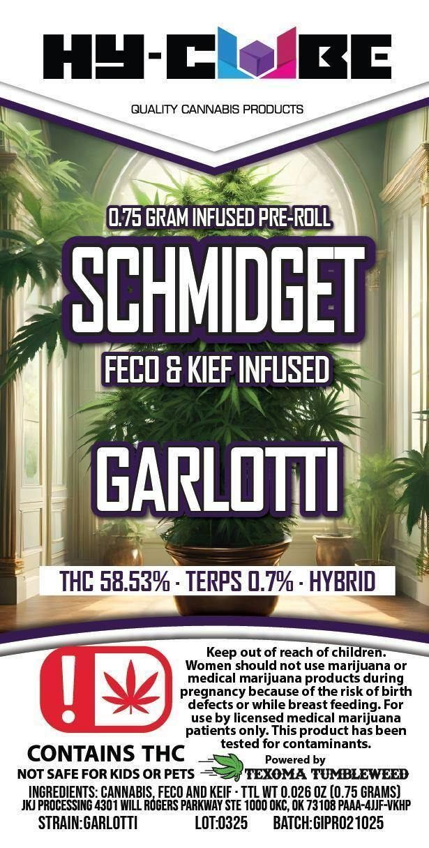 Garlotti | Infused Joints | 0.75g