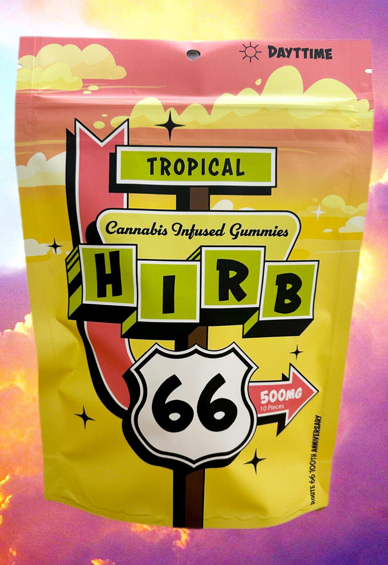 500mg DAY TIME TROPICAL GUMMIES