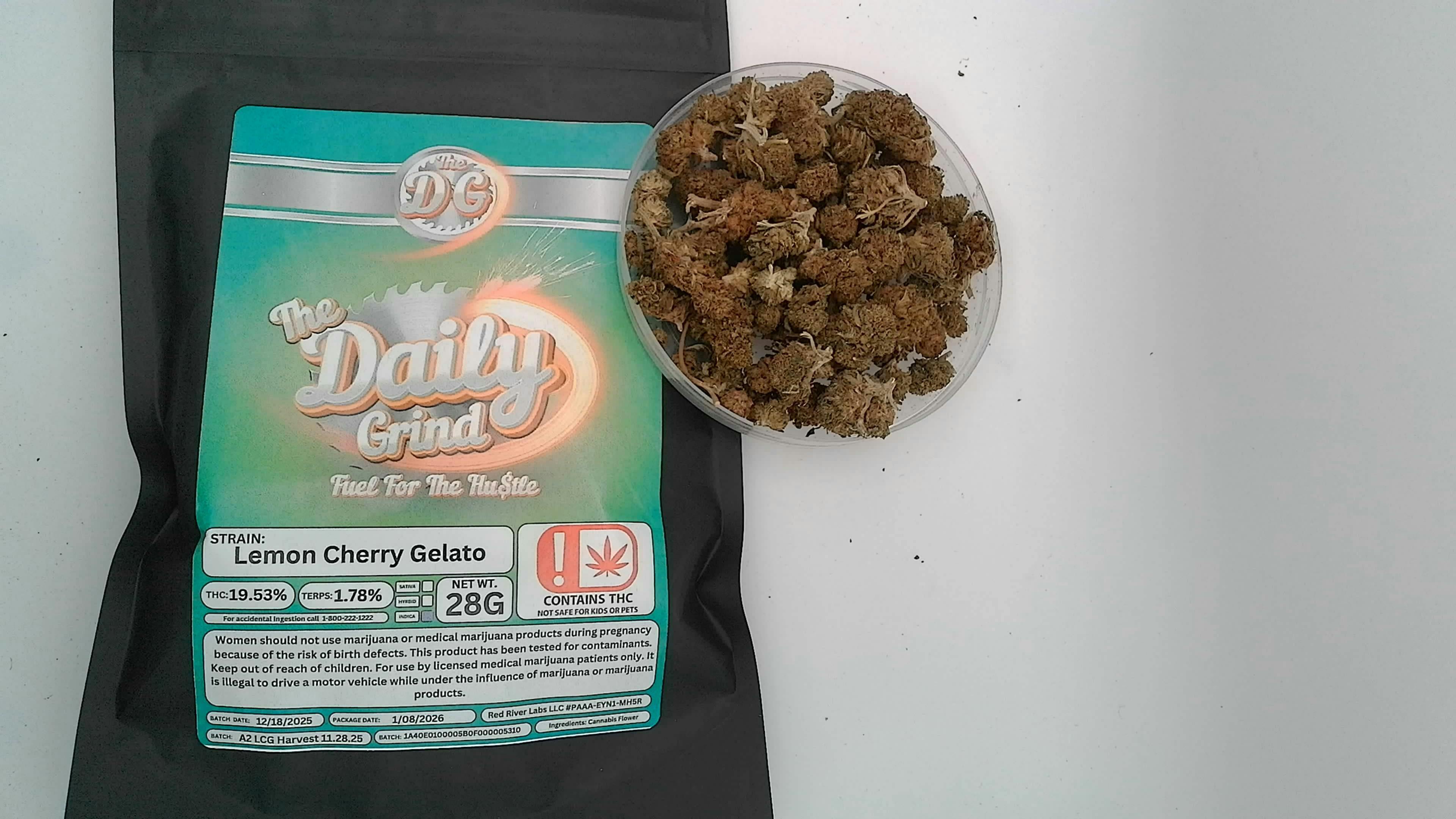 Lemon Cherry Gelato 28g Flower terp 2.19% 3OZX$100