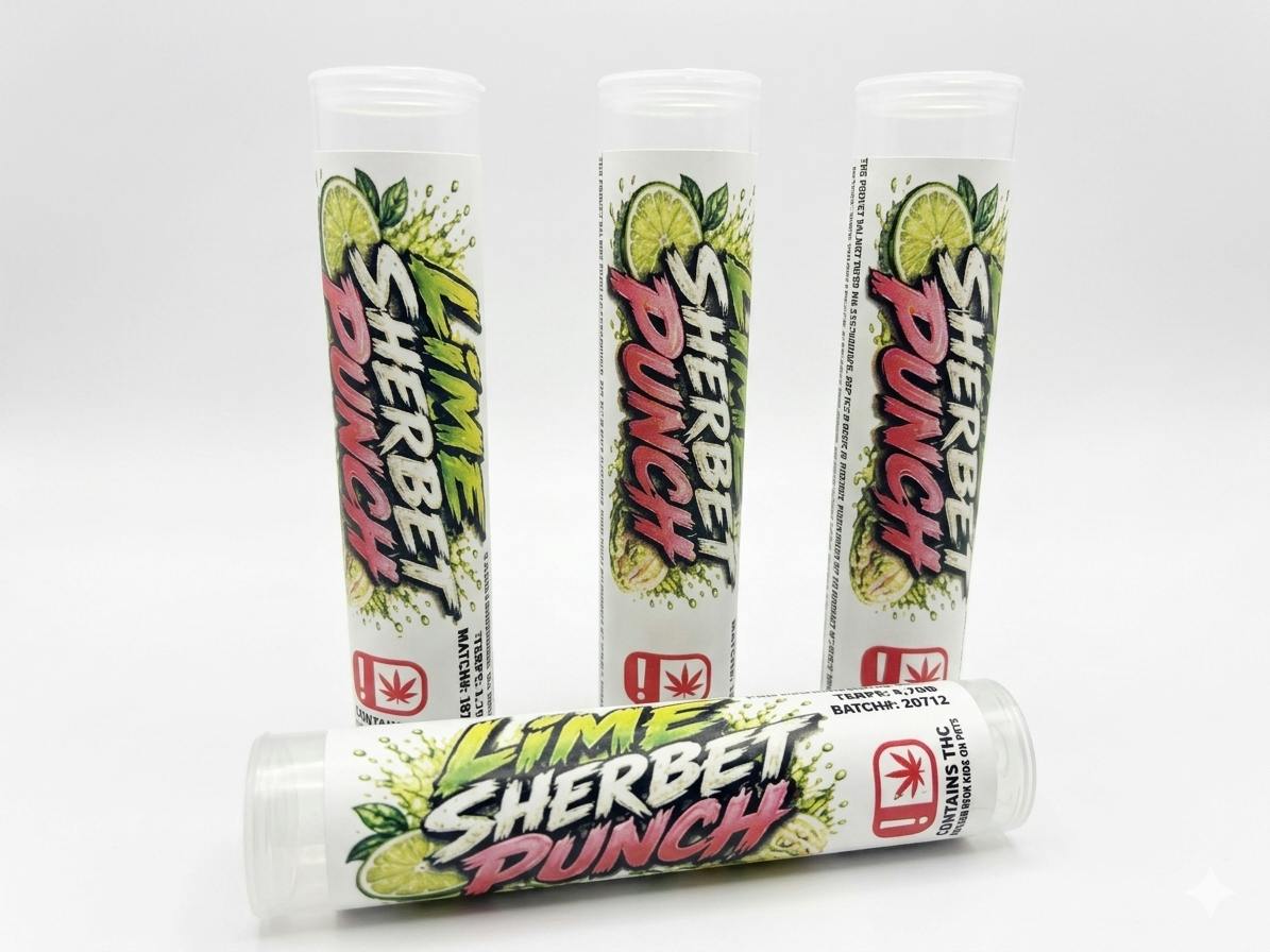 1G-510 Cart-Lime Sherbet Punch-Sativa-THC 81.86% Terp 2.70%