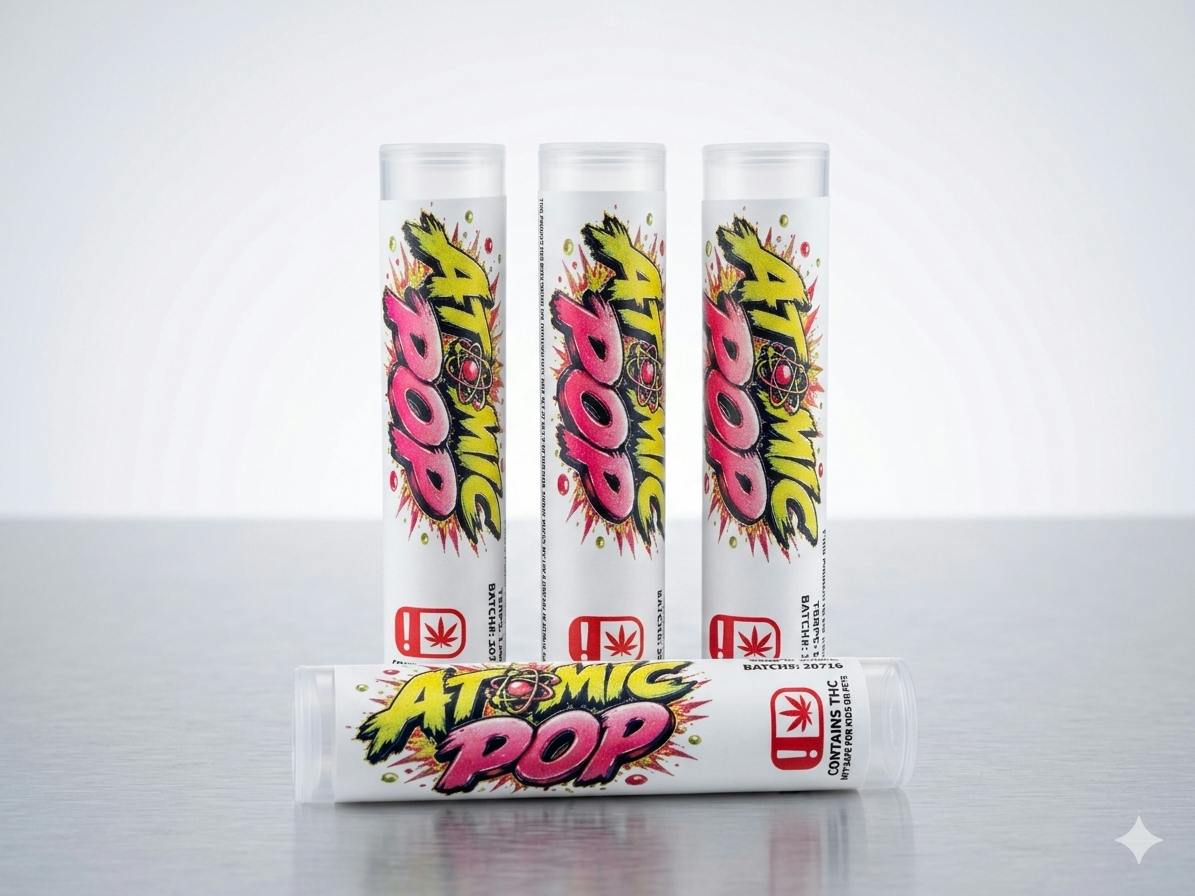 1G-Cart 510-Atomic Pop-Hybrid-THC77.64% Terp 1.98%
