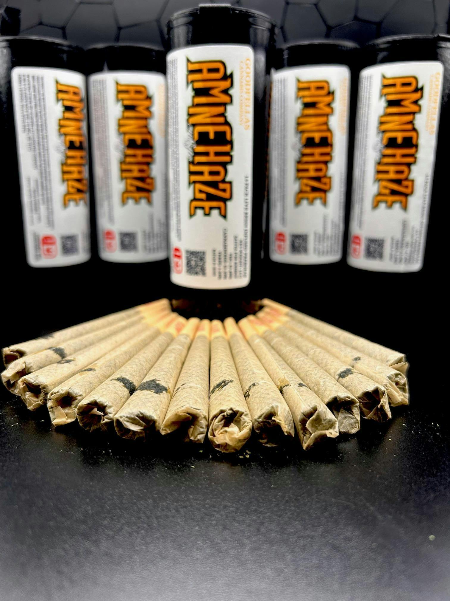 14PK-Infused-live resin Amnesia Haze- sativa-Hustler - THC 47.49%-terpene 1.24%