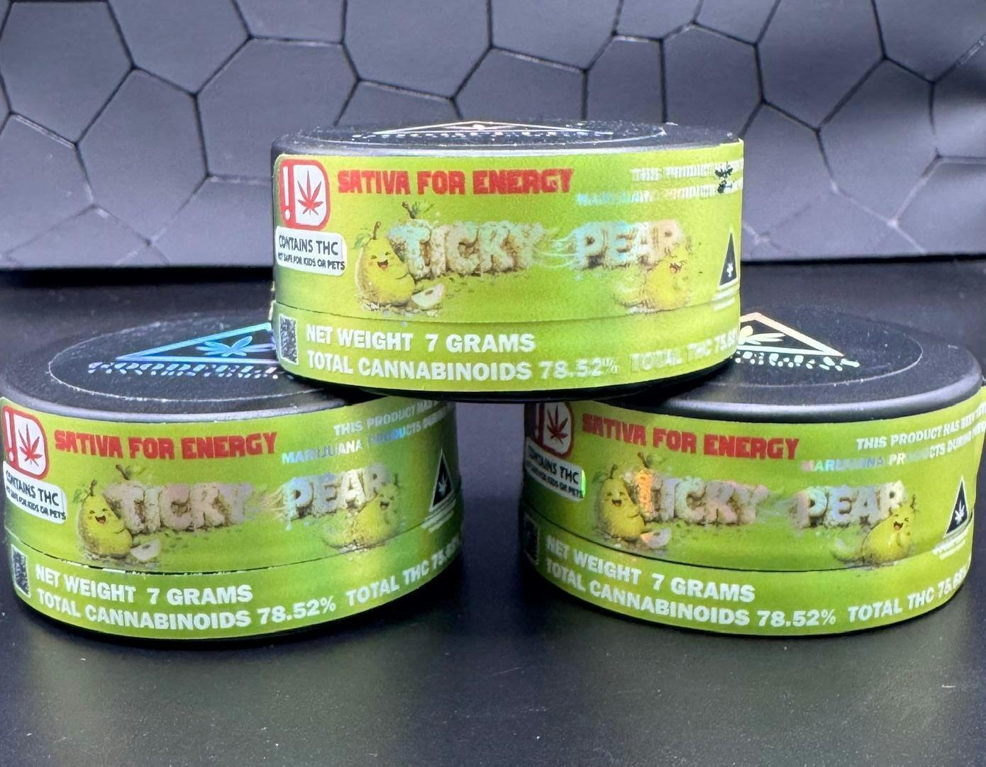 7G Wax - sativa- Tickly Pear-THC%75.50