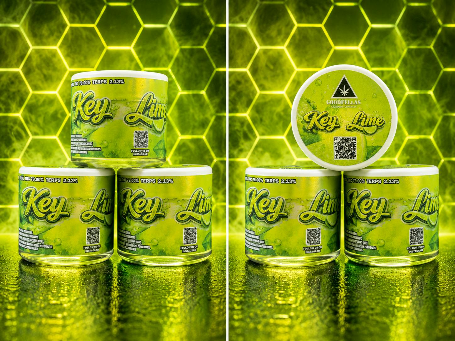 GOODFELLAS - 28G WAX - KEY LIME 79.00% - SATIVA