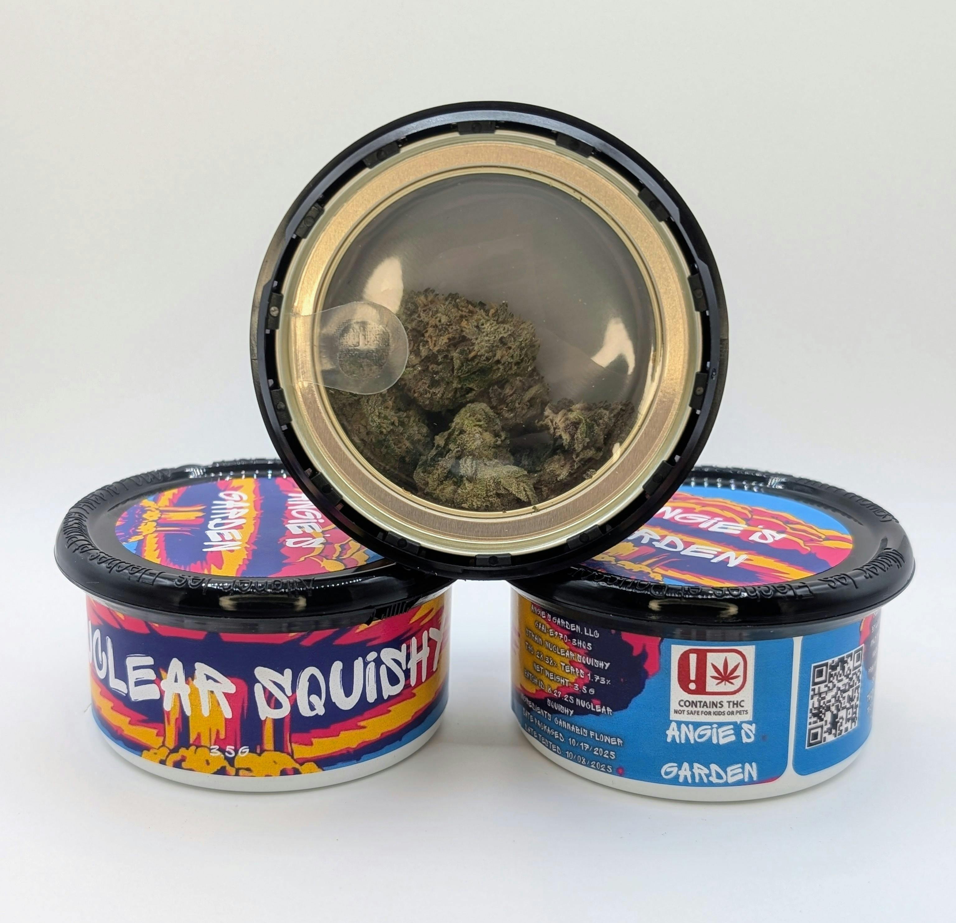 Nuclear Squishy 3.5g Flower 3ozx$165 Terp - 1.50%