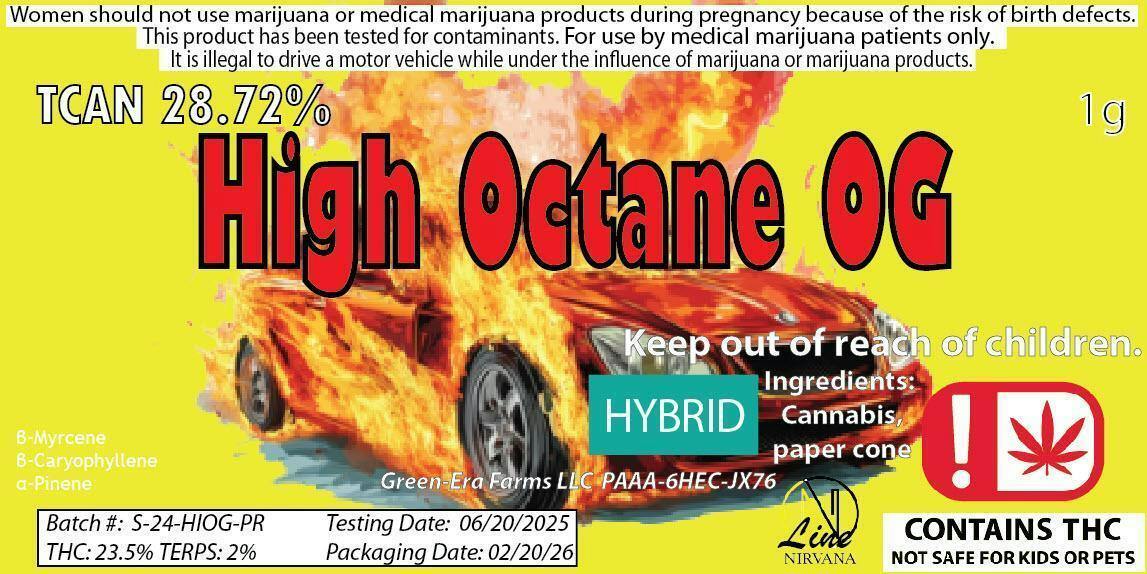 High Octane OG | Joints | 1g