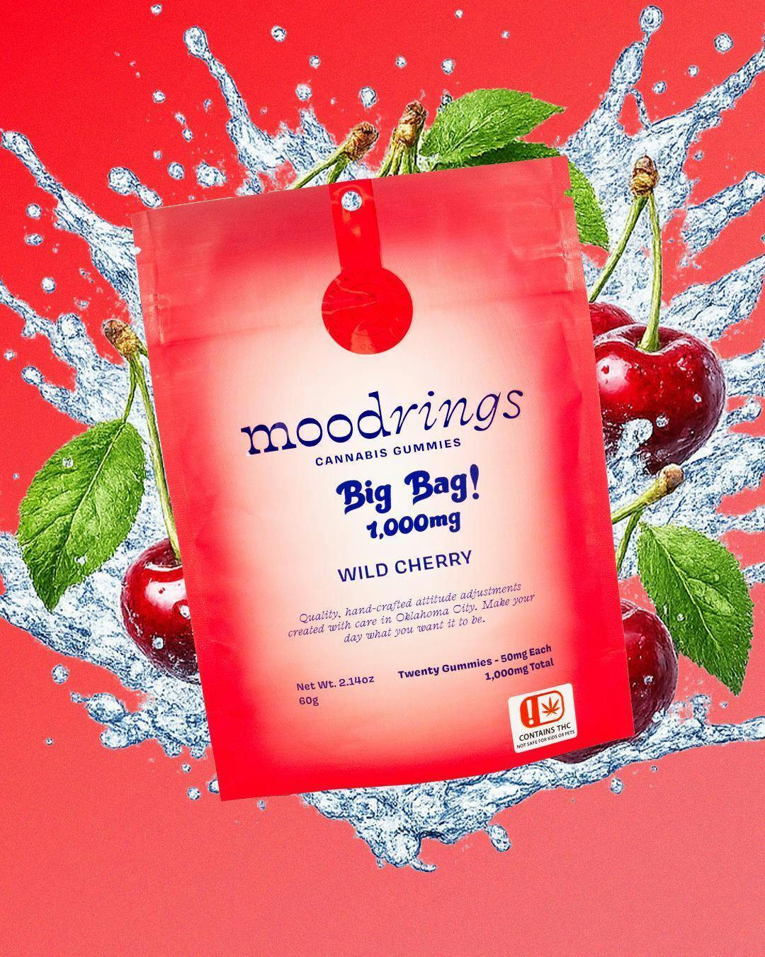Mood Rings Gummies - 1,000mg - Cherry