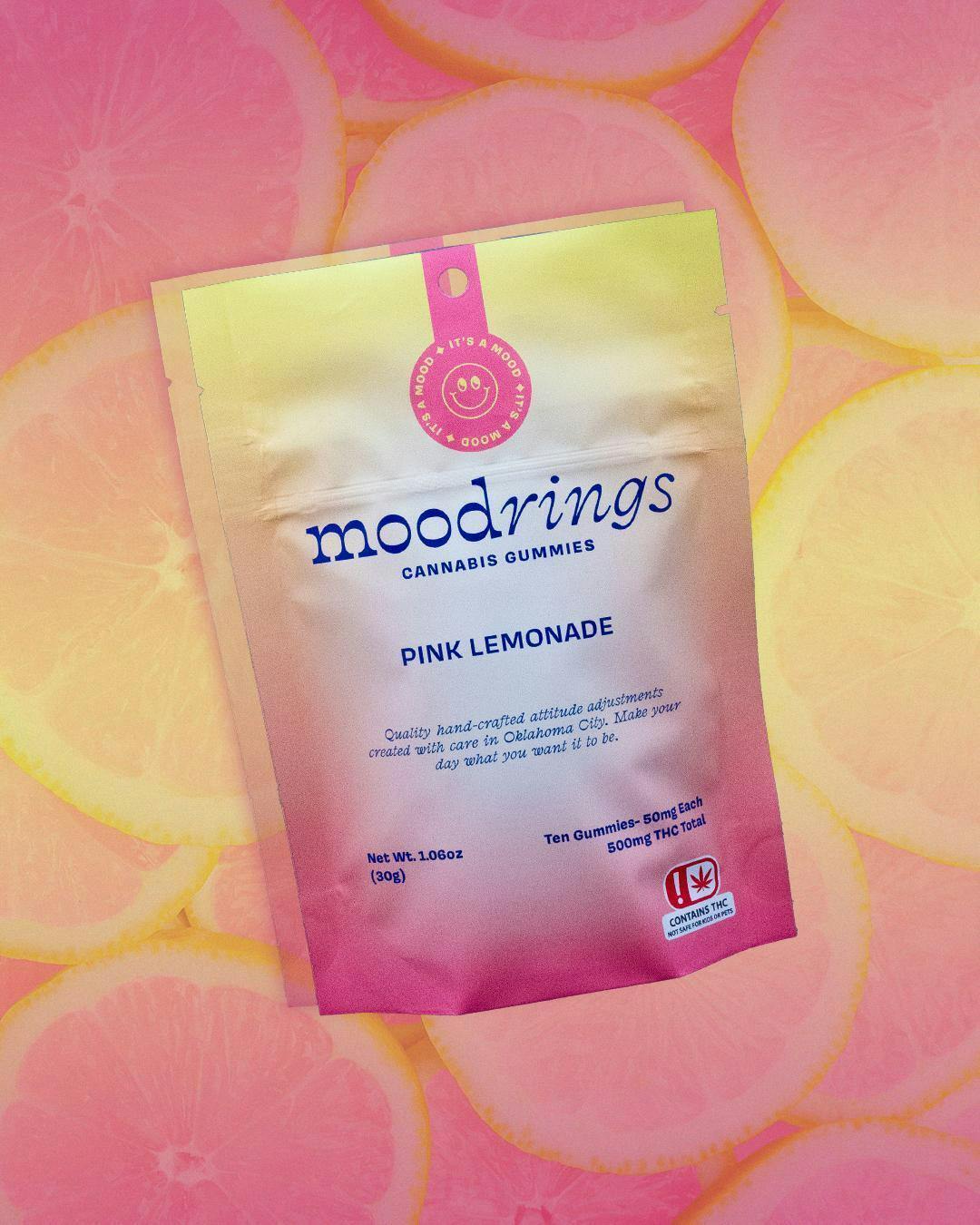 Mood Rings Gummies - 500mg - Pink Lemonade