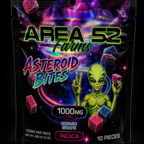 Asteroid Bites - 1000mg Cosmic Grape