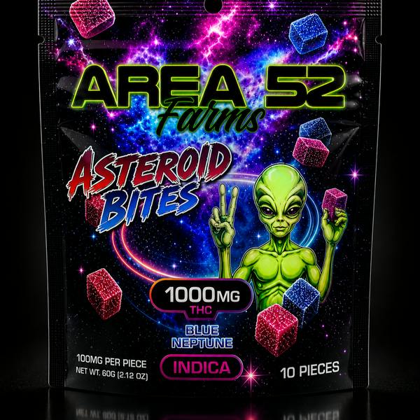 Asteroid Bites - 1000mg Blue Neptune