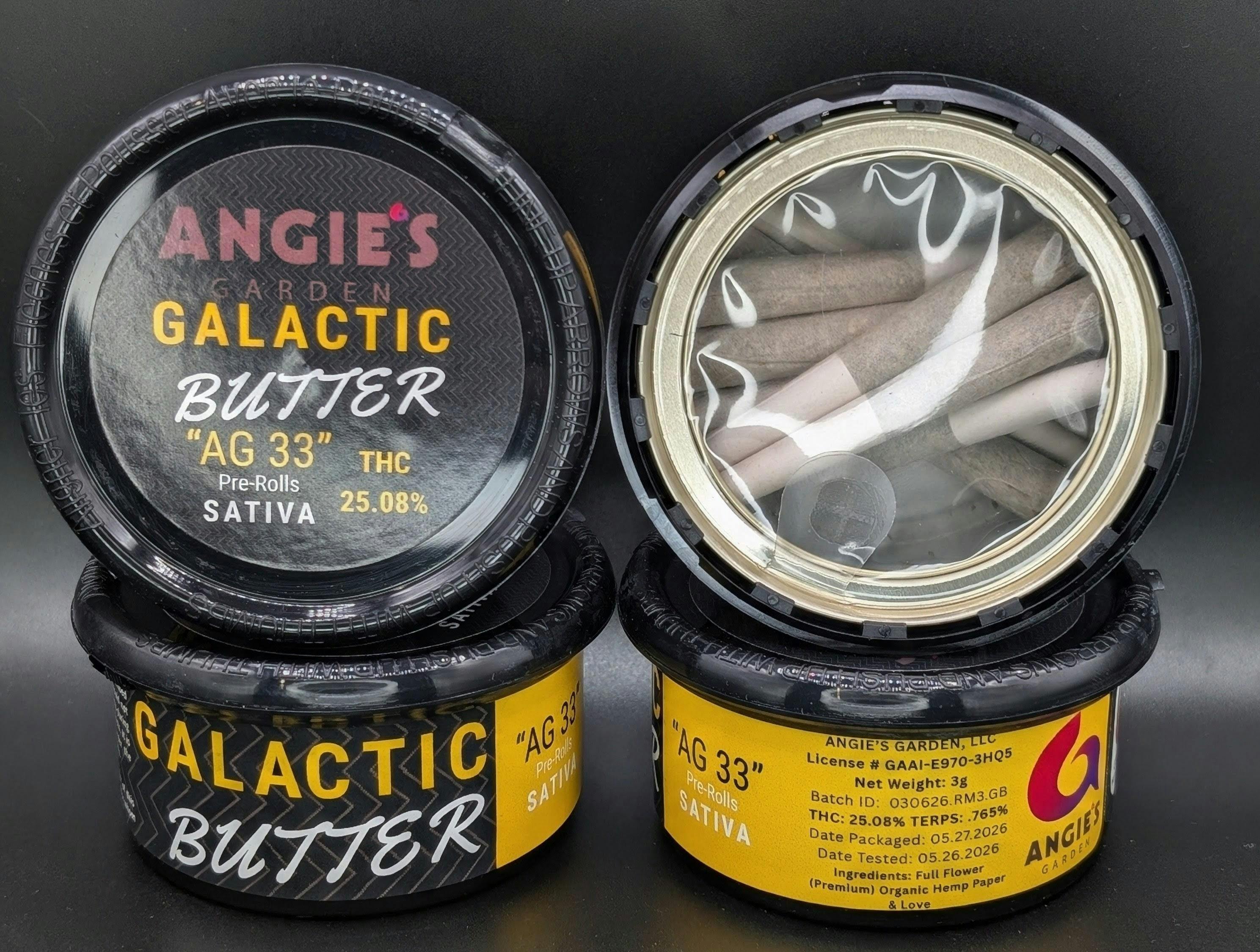 Galactic Butter 3g Full-Flower Pre-Rolls