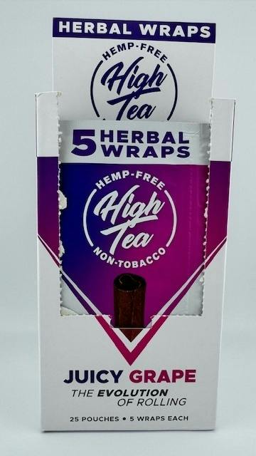 High Tea Herbal Wraps 5-pk Juicy Grape