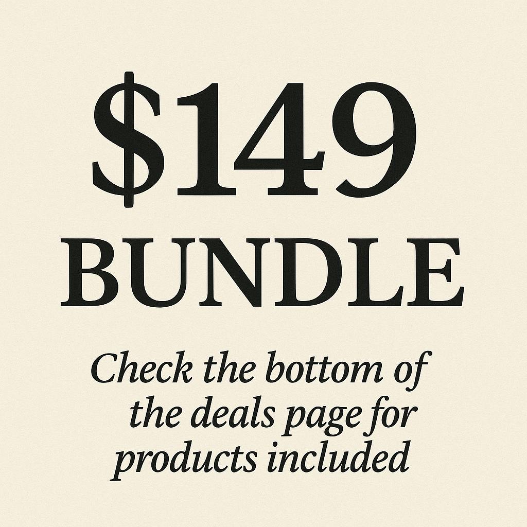 $149 BUNDLE TOP SHELF OZ