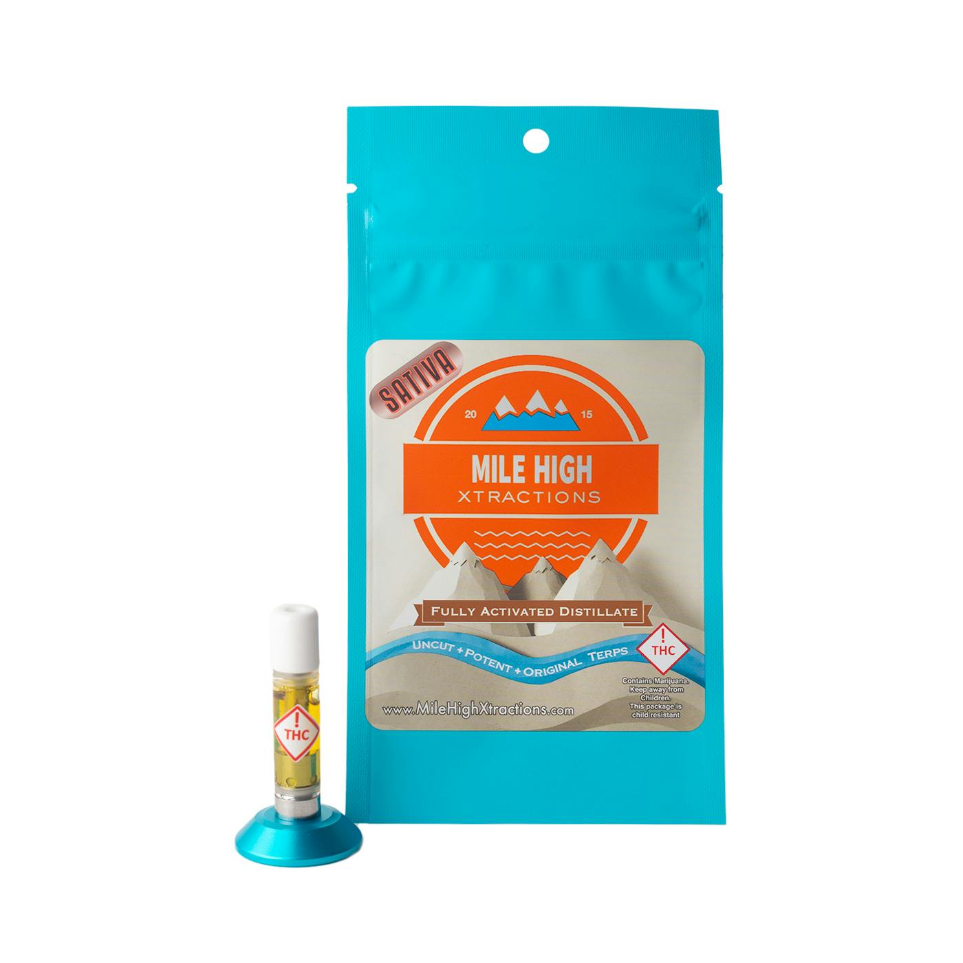 Mile High Xtractions 1g Disposable (S) SOUR SHERBERT