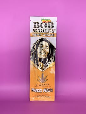 Bob Marley Hemp Wraps - Mango Peach