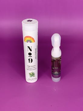 No. 9 - Sour Zkittlez - Solvent Free Cartridge 1 g - Sativa