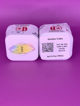 No. 9 - Gelato Cake - Dab 1 g - Indica